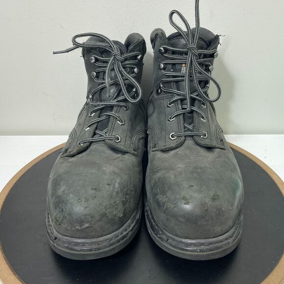 Timberland Pro Pit‎ Boss 6" Steel Toe Work Boot Black Men's Size 13 M - Picture 3 of 11